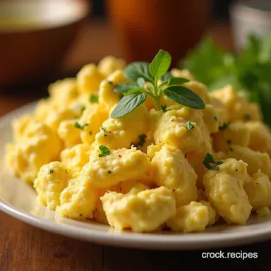 The Ultimate Creamy Scrambled Deviled Egg Salad Recipe Recipe Card