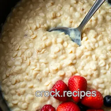 Creamy Steel Cut Oats Crock Pot: Your New Breakfast Obsession Recipe Card
