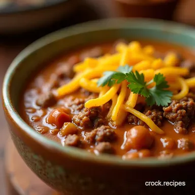 Ultimate Creamy Cheesy Ground Beef Taco Soup Recipe Recipe Card