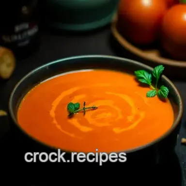 Tomato Bisque Recipe: Creamy Comfort Food in Under an Hour! Recipe Card