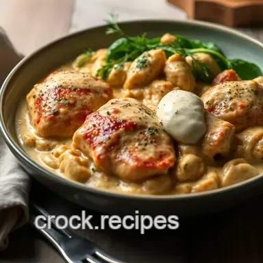 Creamy Tuscan Chicken: A Delicious Italian Dinner with Chicken Recipe Card