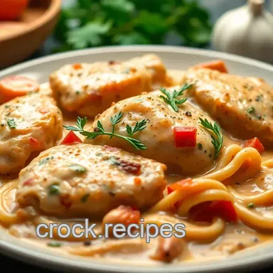 Creamy Tuscan Chicken: A Delicious Italian Dinner with Chicken Recipe Card