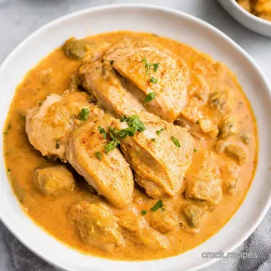 Creamy Tuscan Chicken My Low Carb Slow Cooker Magic