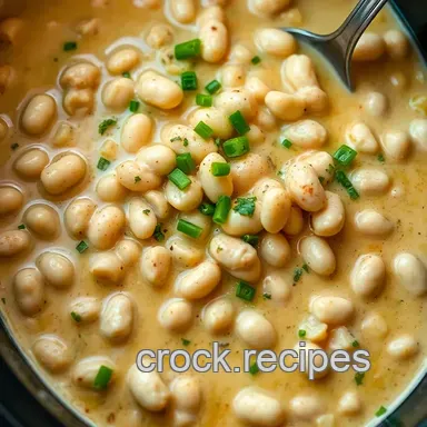 Creamy White Bean Chicken Chili Crockpot: Your Cozy Weeknight Meal Recipe Card