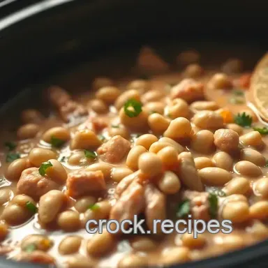 Creamy White Bean Chicken Chili Crockpot: Your Cozy Weeknight Meal