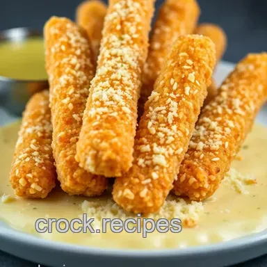 Cheesy & Crispy Air Fry Mozzarella Sticks &ndash; Easy Family Favorite Recipe Card