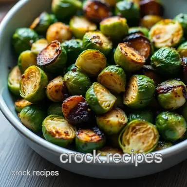 Crispy Air Fryer Brussels Sprouts Recipe: A Family Favorite Delight! Recipe Card