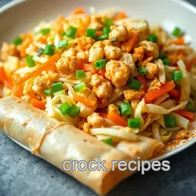 Crispy Air Fryer Egg Roll Recipe: A Family Favorite Treat Recipe Card
