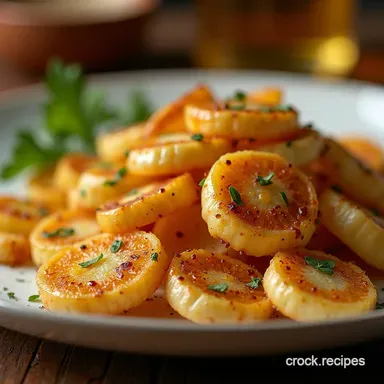 Air Fryer Crispy Fennel Slices Caramelised Perfection Recipe Card