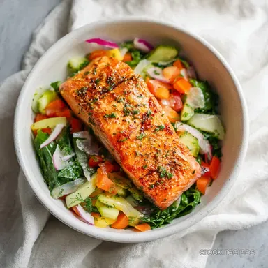 Air Fryer Salmon for 2 Servings in 15 Minutes Recipe Card