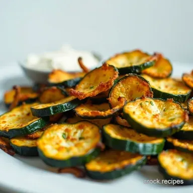 Crispy Air Fryer Zucchini Chips: My Go-To Snack! Recipe Card