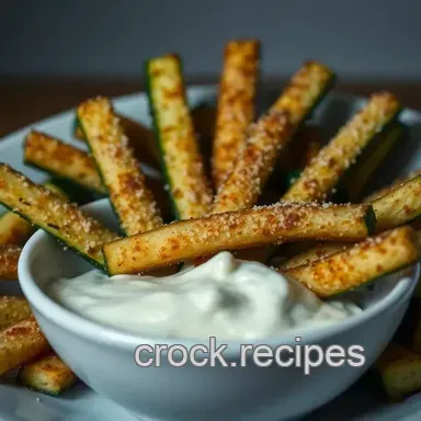 Crispy Air Fryer Zucchini Fries: So Easy & Delicious!