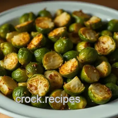 Easy Crispy Baked Brussel Sprouts Recipe: The Perfect Side Dish