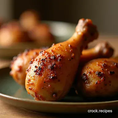 The Ultimate Crispy Skin Oven Drumsticks Recipe Recipe Card