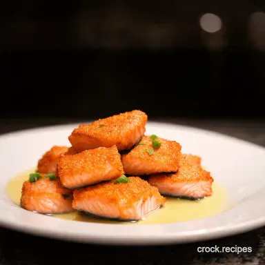 Crispy Bang Bang Salmon Bites Restaurant Taste Home Easy Recipe Card