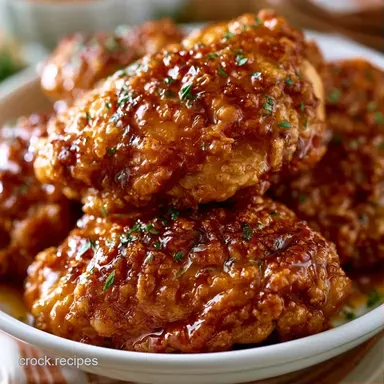 Crispy Chicken Thighs in 50 Minutes Recipe Card
