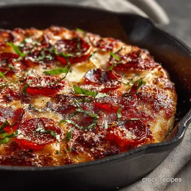 Cast Iron Skillet Pizza: Achieve Ultra-Crispy Pizzeria Crust