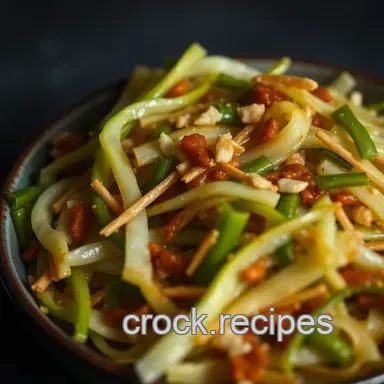 Easy Crispy Garlic Soy Stir Fry Cabbage | Quick Savoury Side Recipe Card