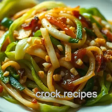 Easy Crispy Garlic Soy Stir Fry Cabbage | Quick Savoury Side