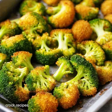 Golden Crispy How to Roast Frozen Broccoli Easy Recipe Card