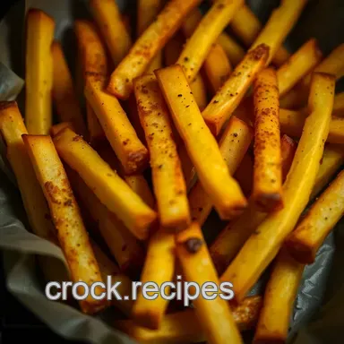 Crispy Oven-Baked French Fries: How to Make French Fries in Oven Recipe Card