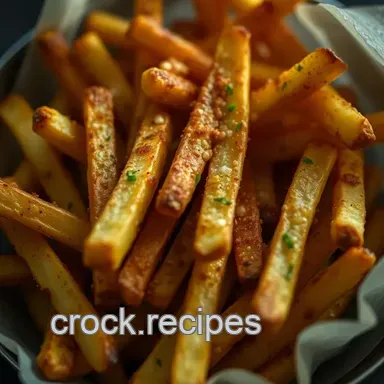Crispy Baked Fries Recipe: Proper Pub Chips at Home! Recipe Card