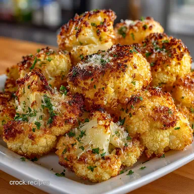 Crispy Parmesan Roasted Cauliflower Recipe My GoTo Side Recipe Card
