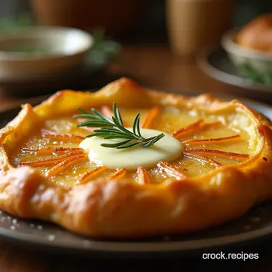 The Crispiest Pommes Anna Brown Butter Potato Galette Recipe Card