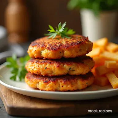 Crispy Air Fryer Salmon Patties 15Minute Dinner Recipe Card