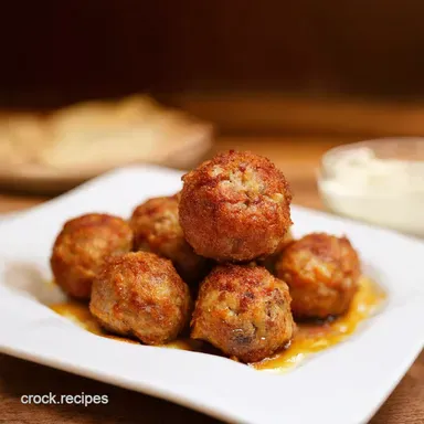 Crispy Reuben Balls The ULTIMATE Game Day Snack Recipe Card