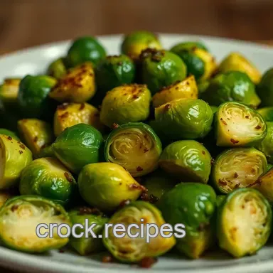 How to Cook Brussels Sprouts: Easy Crispy Roasted Delight Recipe Card