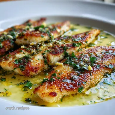 Crispy Pan Fried Tilapia with Garlic in 20 Minutes Recipe Card