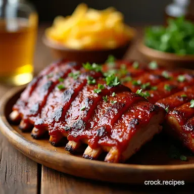 FallOffTheBone Air Fryer BBQ Ribs in Under an Hour Recipe Card