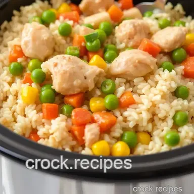 Crock Pot Chicken Comfort Dish in 5 Hours Recipe Card