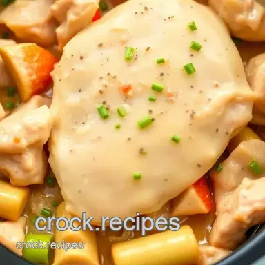 Delicious Crock Pot Frozen Chicken Easy Meal Prep: My Family's Favorite Recipe Card