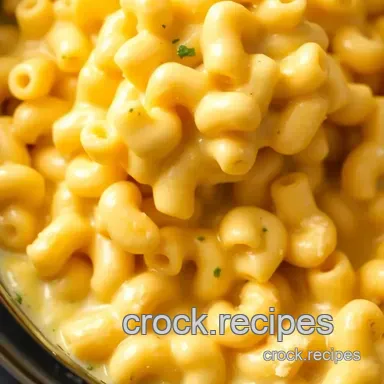 Crock Pot Mac and Cheese: Creamy Comfort Recipe Card