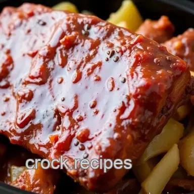 Easy & Delicious Crock Pot Ribs with Savory Cabbage Delight: A Family Favorite Recipe Card