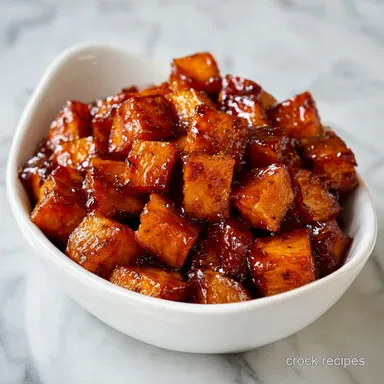 Crock Pot Sweet Potatoes: Velvety Mash Recipe Card