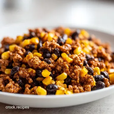 Crock Pot Taco Casserole: Slow-Cooked Recipe Card