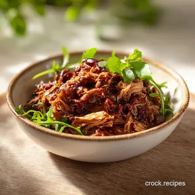 Crockpot BBQ Chicken for 6 Servings