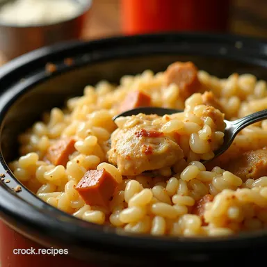 Crockpot Chicken and Rice A Comfort Food Dream Recipe Card