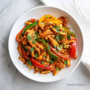 Delightful Crockpot Chicken Fajitas for Effortless Dinner (6 Hours)