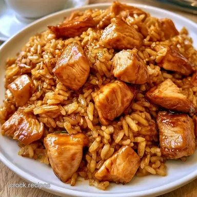 Chicken Fried Rice for 6 Servings
