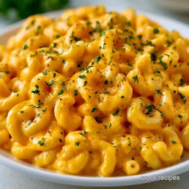 Crockpot Macaroni with Cream Cheese