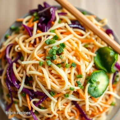 Crunchy Ramen Salad Recipe: My Go-To Asian Slaw! Recipe Card