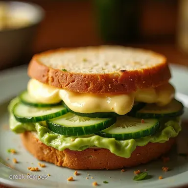 Creamy Cucumber Benedictine Tea Sandwiches Southern Charm Recipe Card