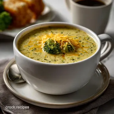 Broccoli Cheddar Soup: Quick, Dairy-Free, Gluten-Free Recipe Recipe Card