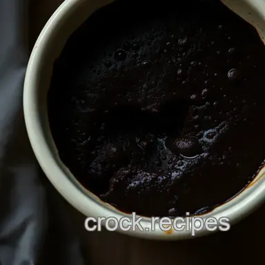 My Decadent Dark Chocolate Lava Cake: An Easy Chocolate Recipe Recipe Card
