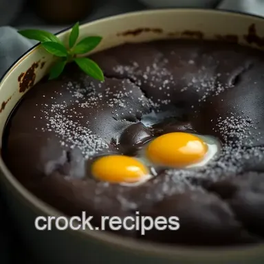 Decadent Dutch Oven Desserts: Indulge in Chocolate Lava Cake Recipe Card