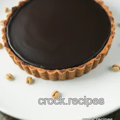 Decadent Hazelnut Chocolate Tart: A Rich & Velvety Treat Recipe Card